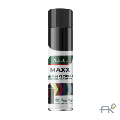 Аэрозоль Veslee MAXX краска  серебряная 650 мл VXSL